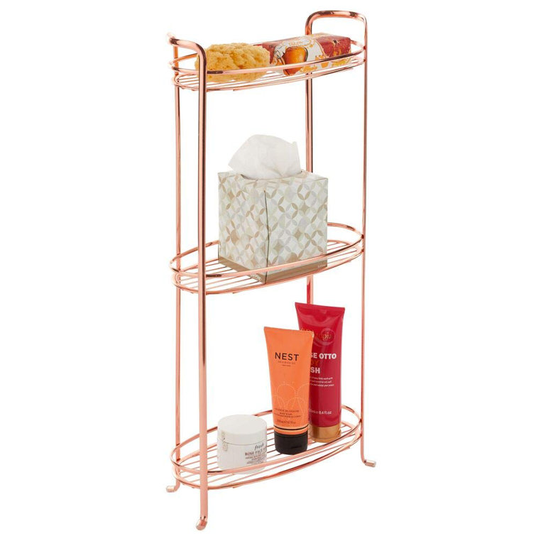 Gold Freestanding Bathroom Shelf Everything Bathroom